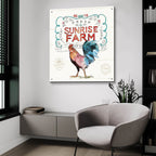 Down On The Farm 6 by Anne Tavoletti - 36x36 acrylic wall art in a room