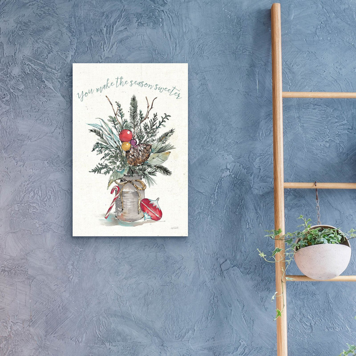 Seasonal Charm 2 by Anne Tavoletti - 16x24 acrylic wall art in a room