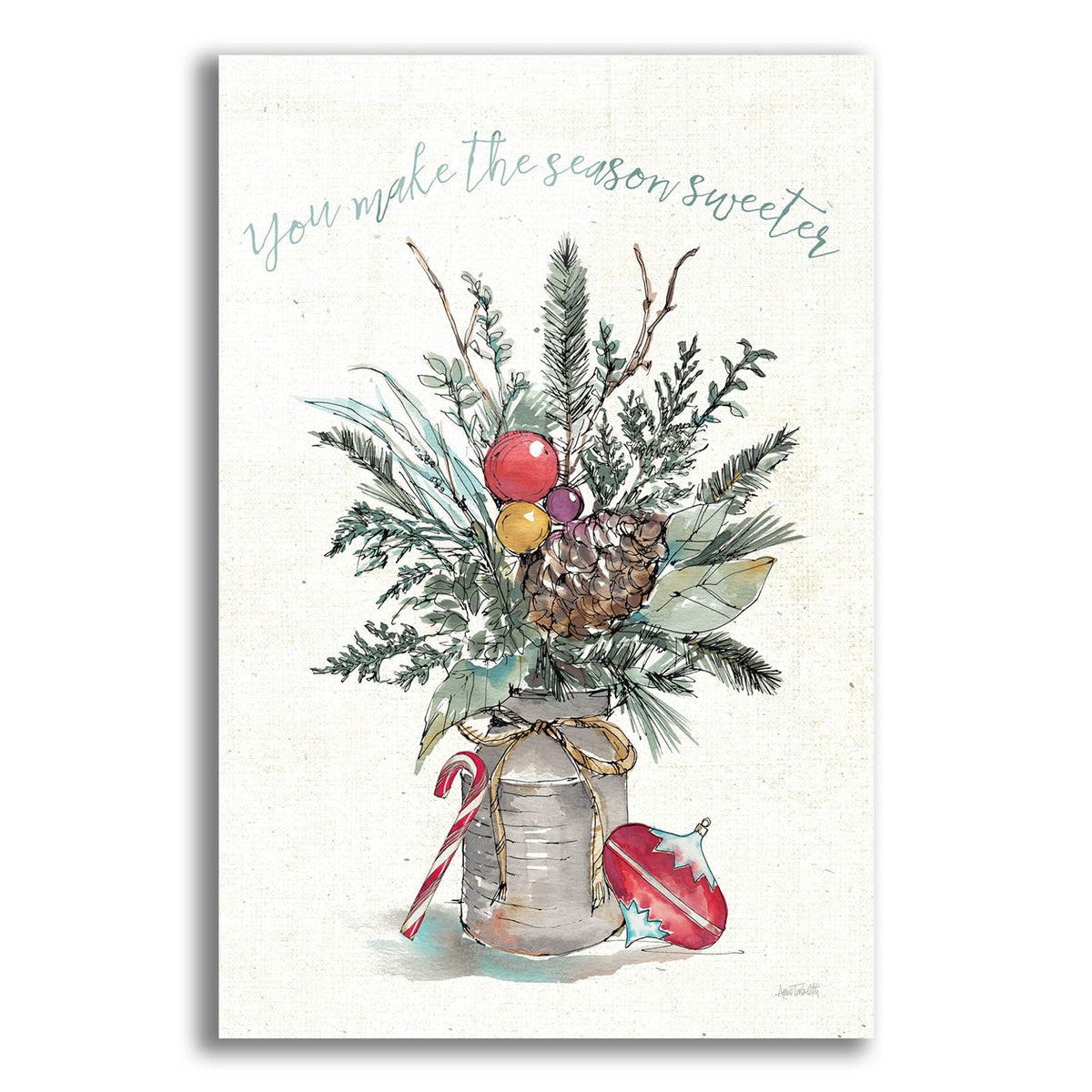 Seasonal Charm 2 by Anne Tavoletti acrylic glass wall art