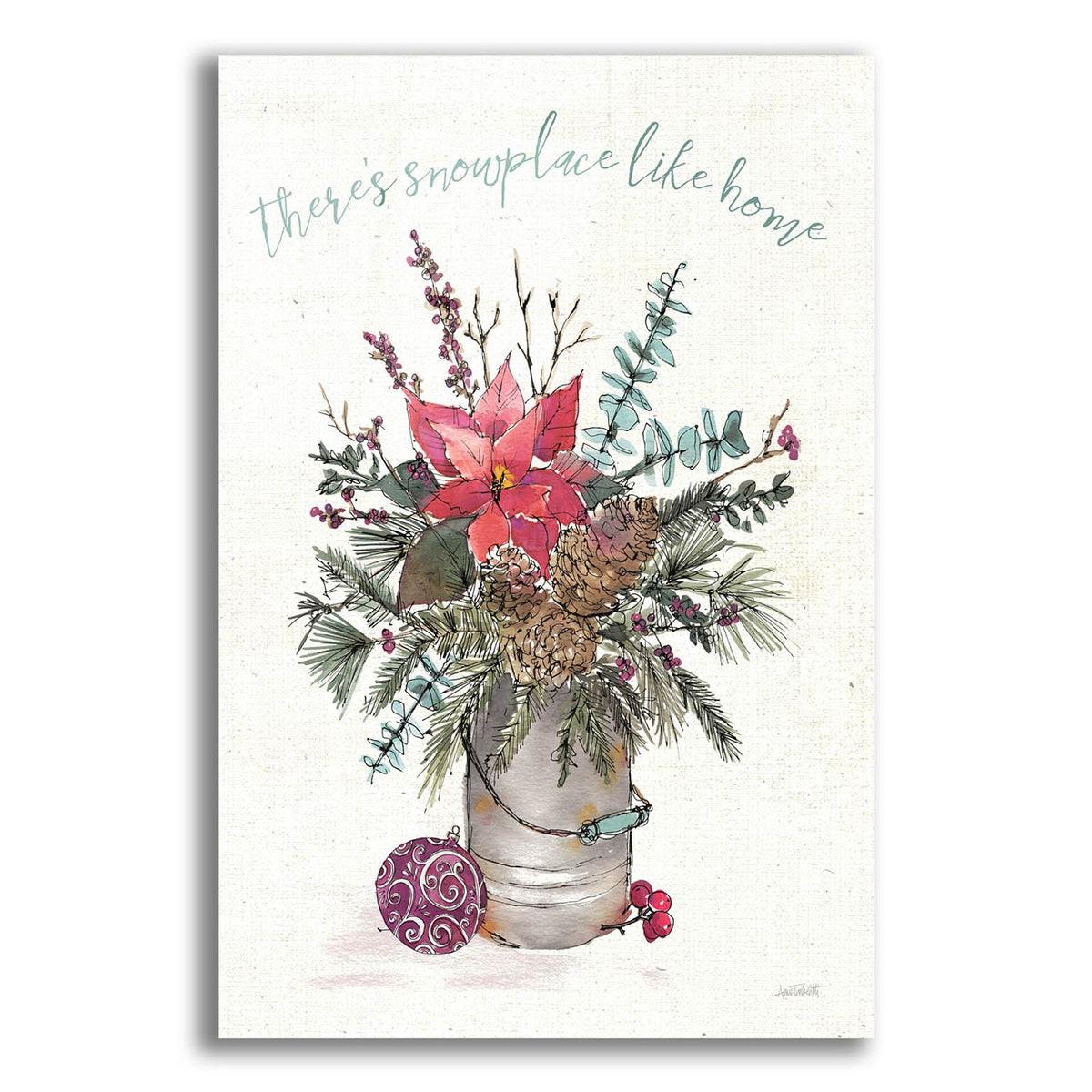 Seasonal Charm 3 by Anne Tavoletti acrylic glass wall art