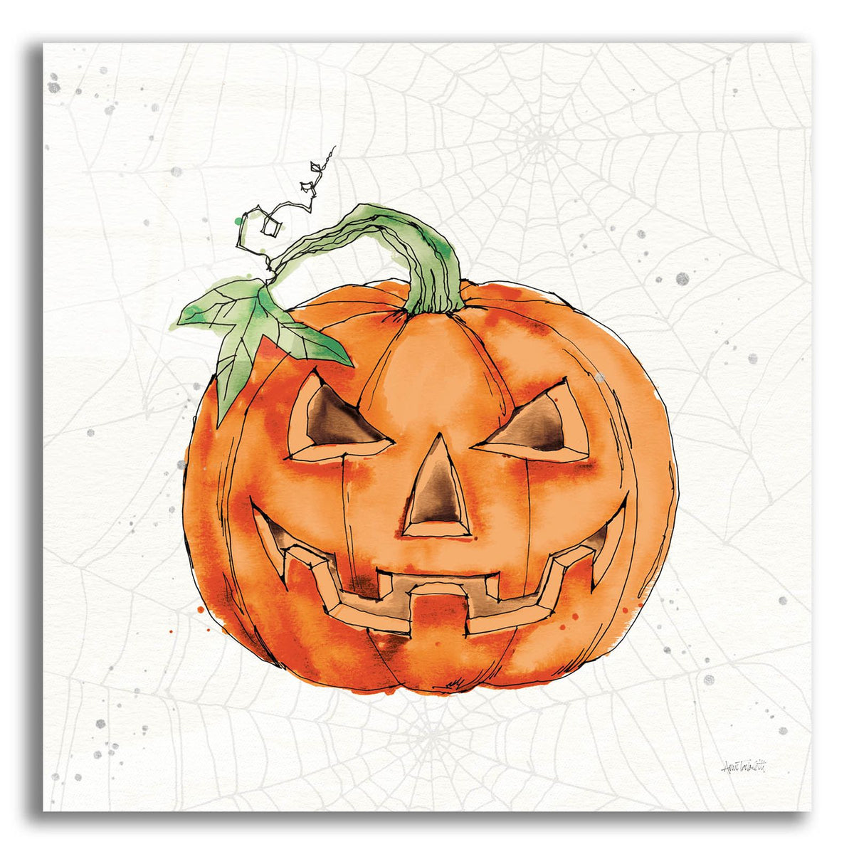 Phantom Pumpkin by Anne Tavoletti acrylic glass wall art