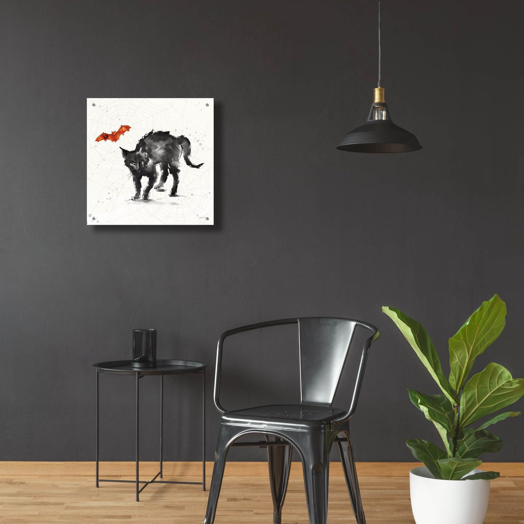 Phantom Cat by Anne Tavoletti - 24x24 acrylic wall art in a room