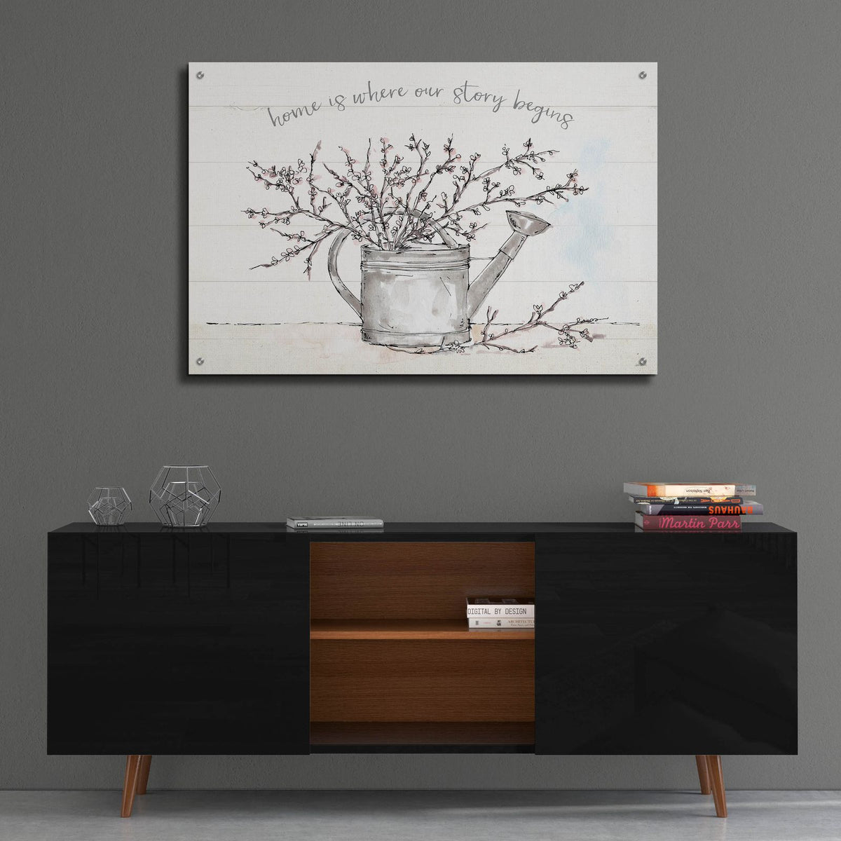 Country Love 1 by Anne Tavoletti - 36x24 acrylic wall art in a room