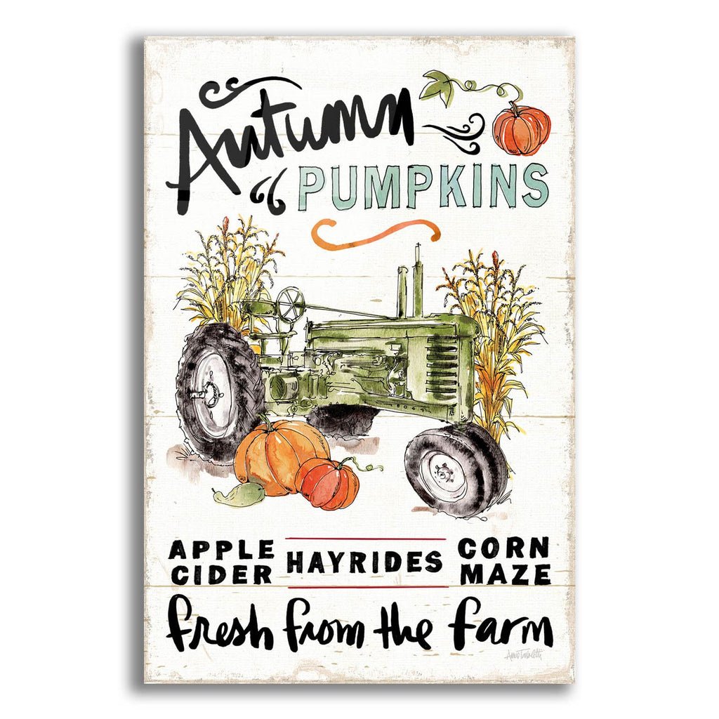 Harvest Times 10 Flag by Anne Tavoletti acrylic glass wall art