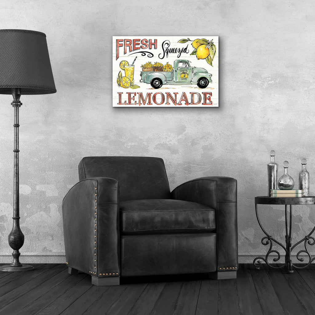 Lemonade Stand 1 by Anne Tavoletti - 24x16 acrylic wall art in a room