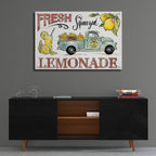 Lemonade Stand 1 by Anne Tavoletti - 36x24 acrylic wall art in a room