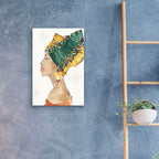 African Flair 7 by Anne Tavoletti - 16x24 acrylic wall art in a room