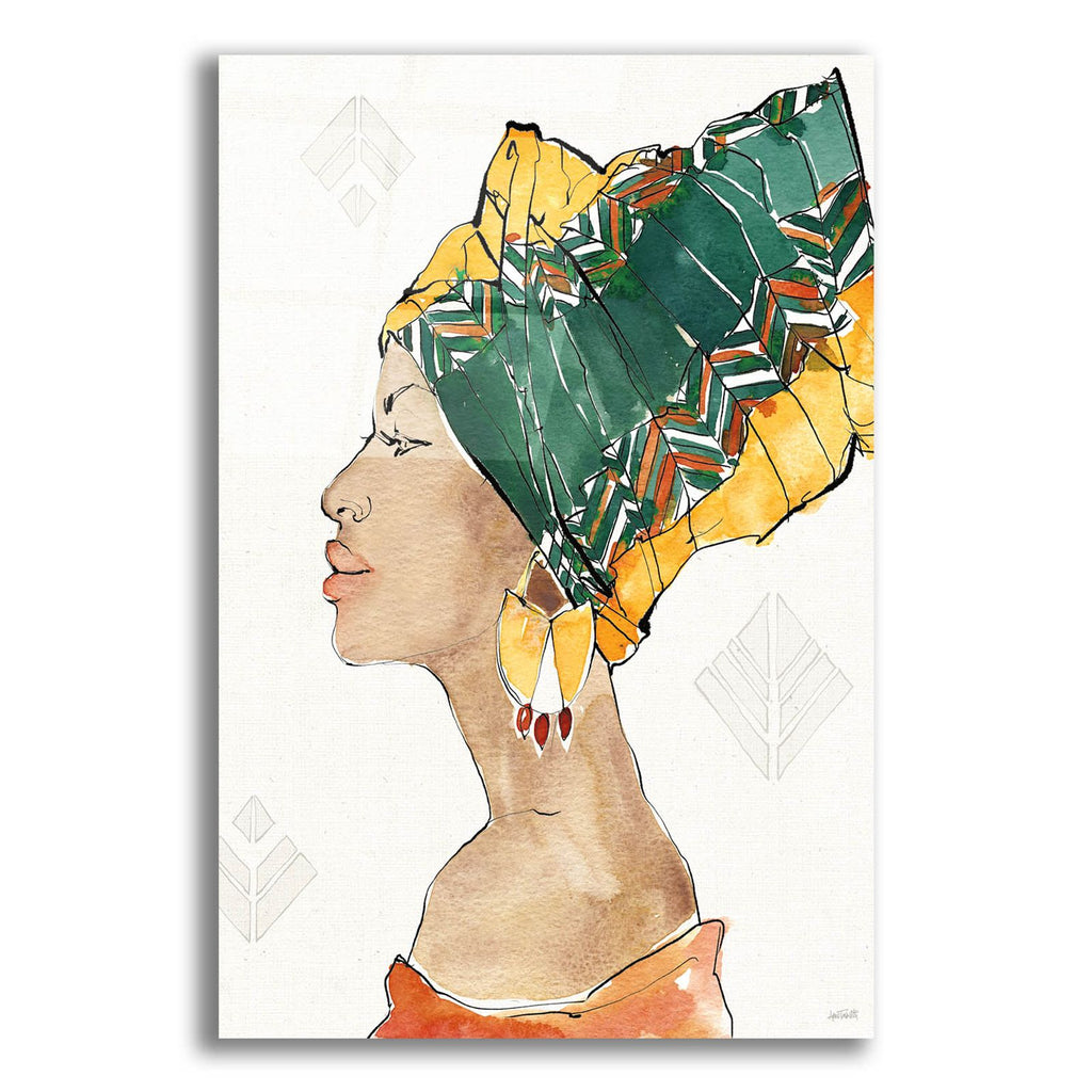 African Flair 7 by Anne Tavoletti acrylic glass wall art