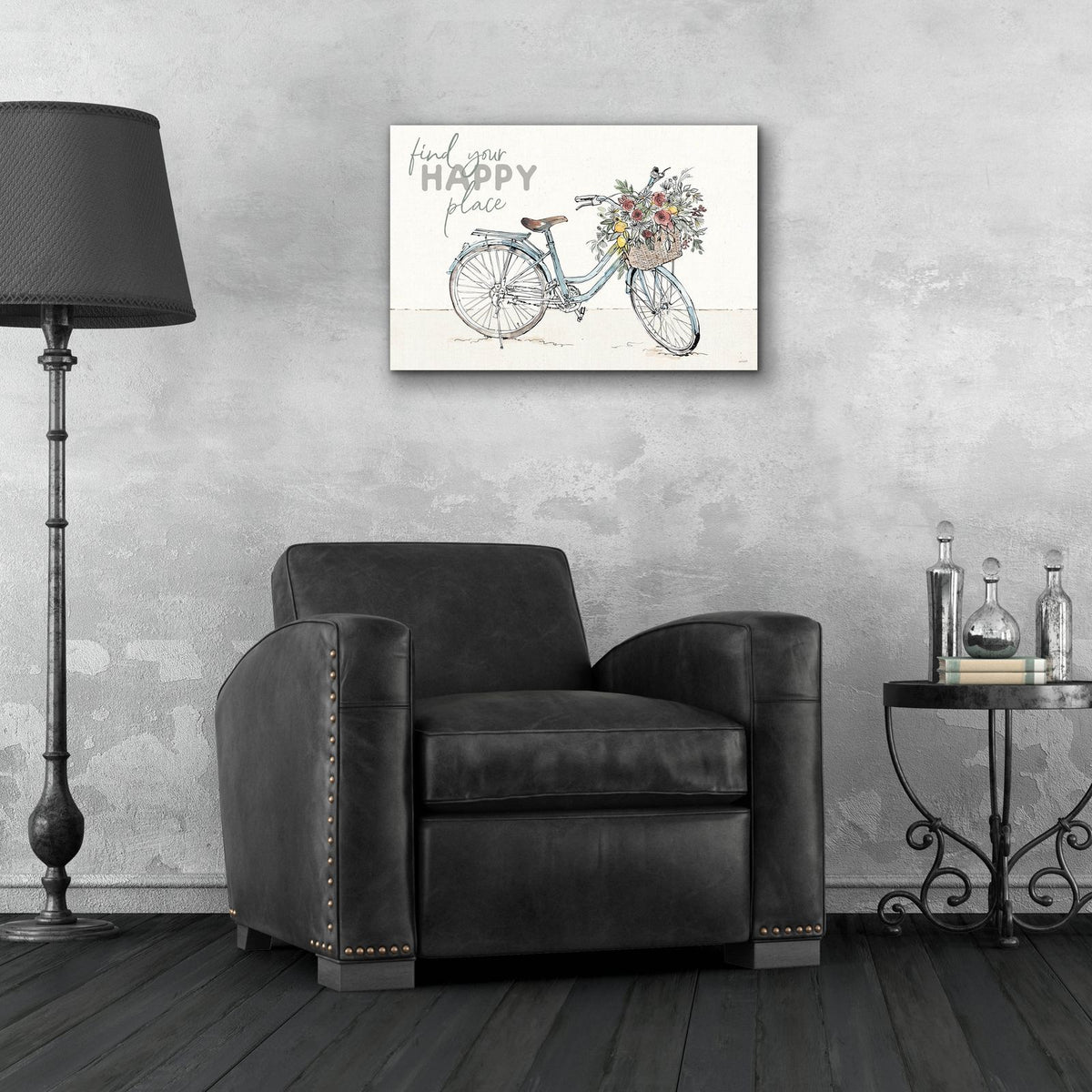 Farmhouse Flea Market 6 by Anne Tavoletti - 24x16 acrylic wall art in a room