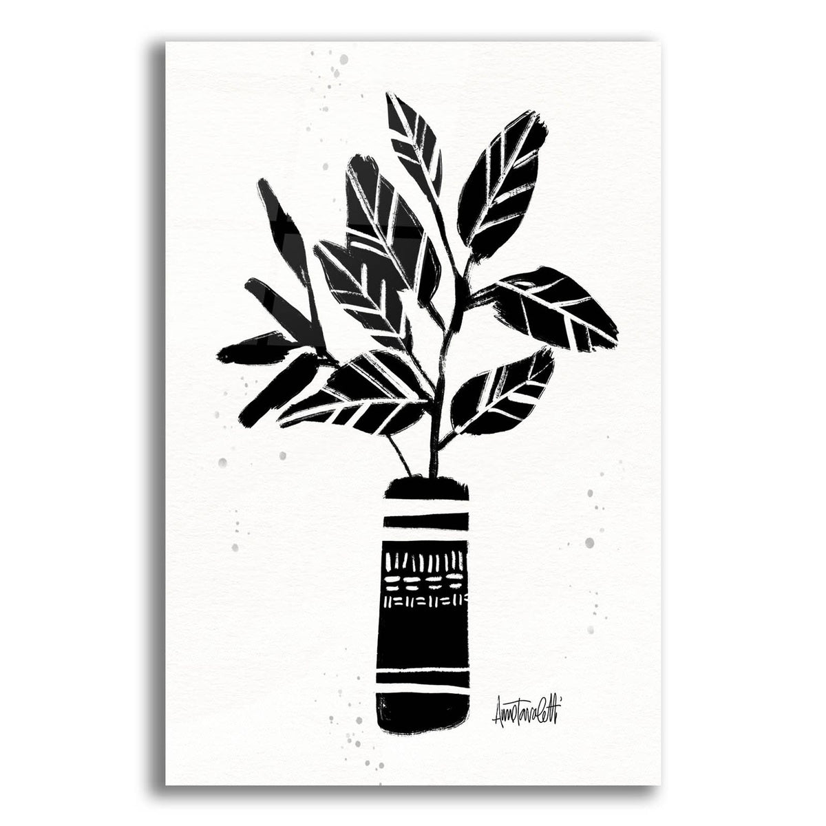 Botanical Sketches 6 by Anne Tavoletti acrylic glass wall art