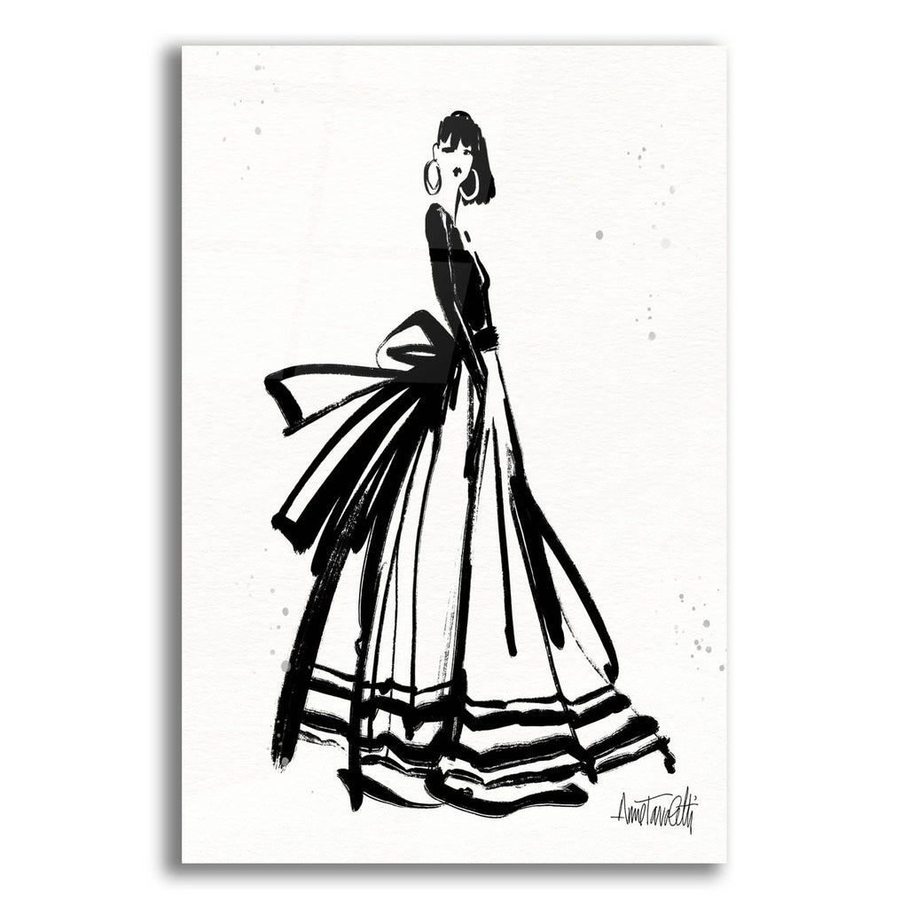 Epic Art 'Style Sketches 1'  by Anne Tavoletti Acrylic Glass Wall Art,12x16