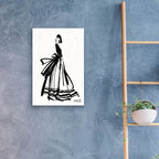 Epic Art 'Style Sketches 1'  by Anne Tavoletti Acrylic Glass Wall Art,16x24