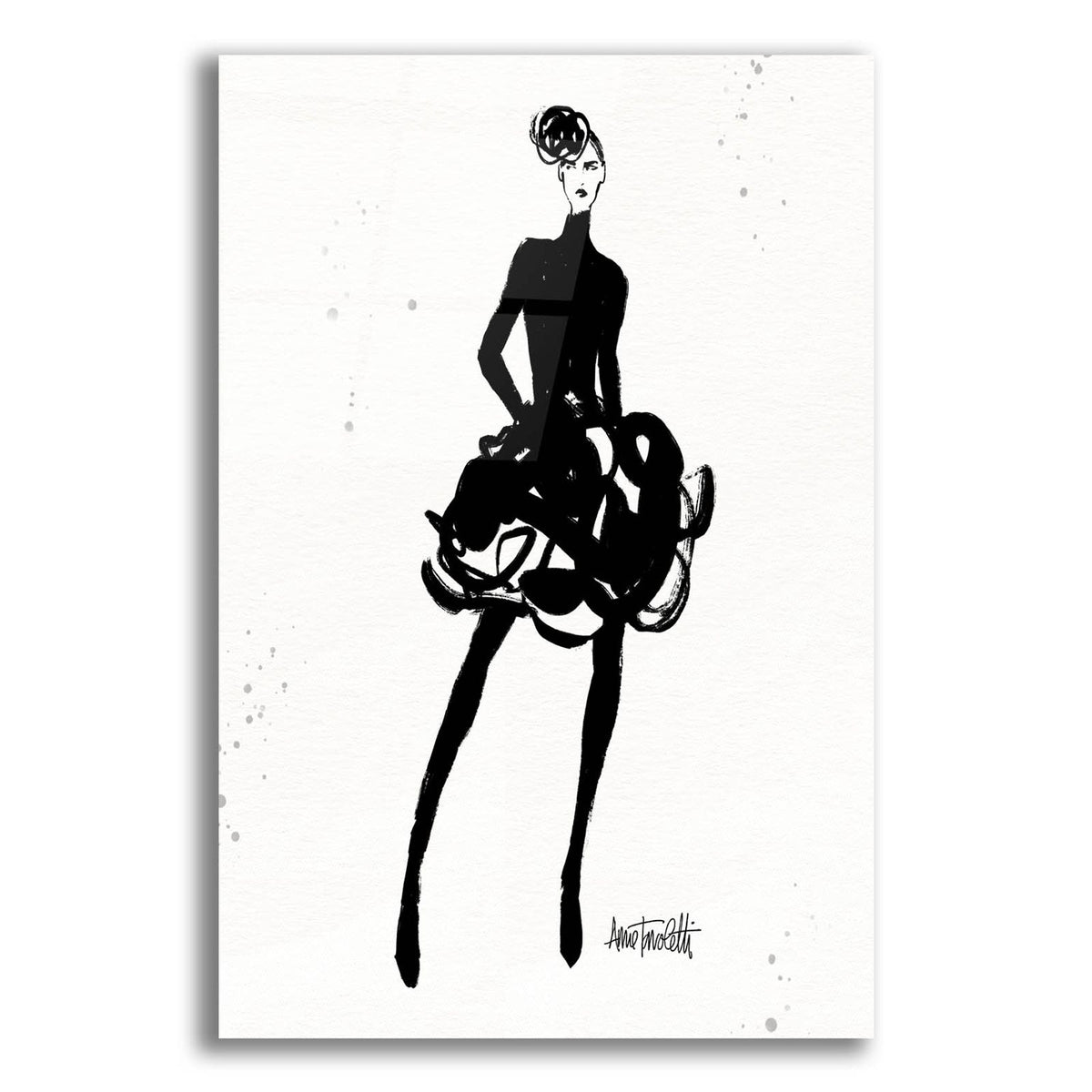 Style Sketches 6 by Anne Tavoletti acrylic glass wall art