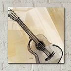 Guitar Neutral by Anne Tavoletti - 12x12 acrylic wall art in a room
