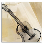 Guitar Neutral by Anne Tavoletti acrylic glass wall art