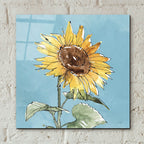 Farmhouse Flea Market 9 Blue by Anne Tavoletti - 12x12 acrylic wall art in a room