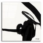 Black And White Abstract 2 by Anne Tavoletti acrylic glass wall art