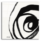 Black And White Abstract 3 by Anne Tavoletti acrylic glass wall art