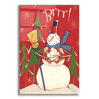 Snowmen Season 2 Red Green by Anne Tavoletti acrylic glass wall art