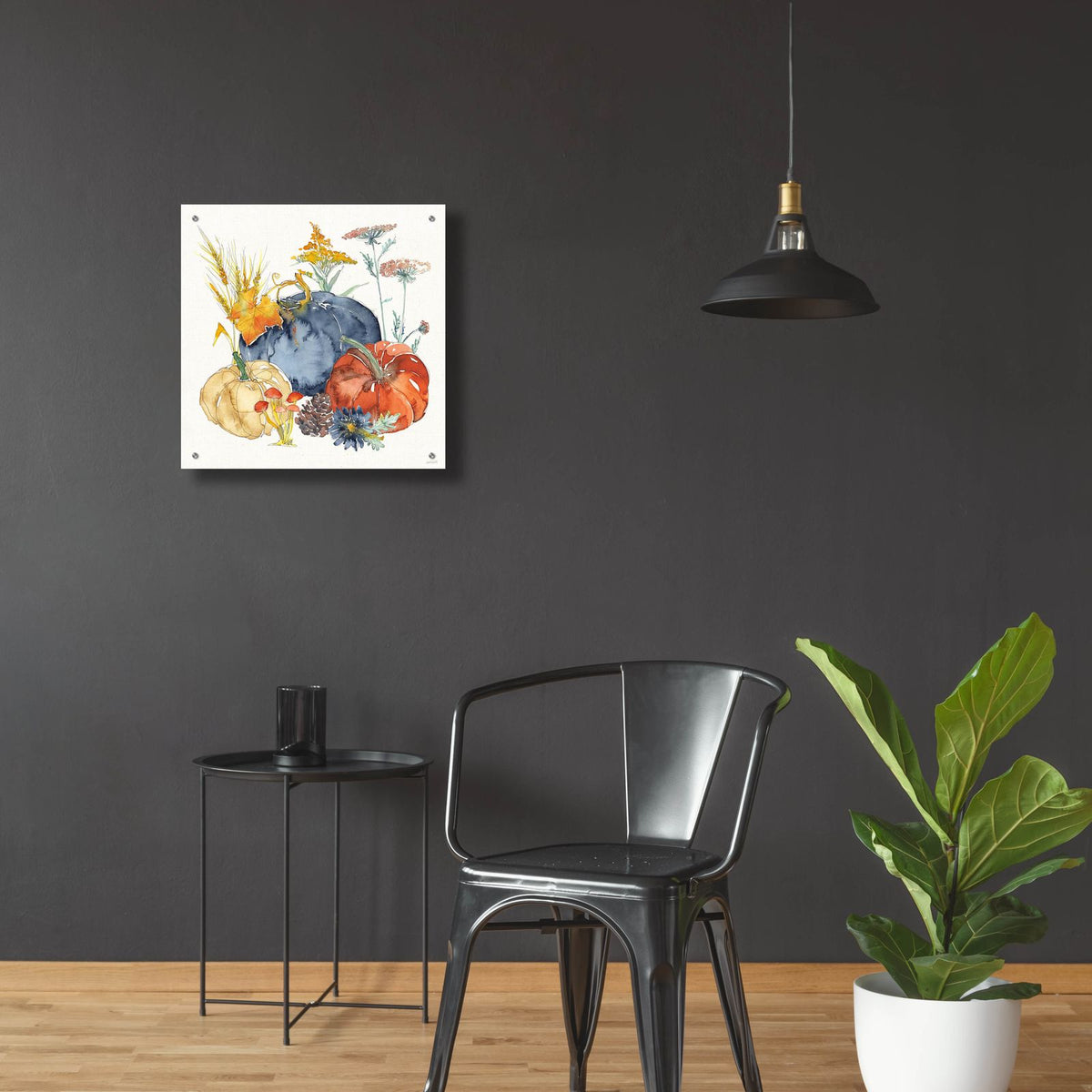 Fall Flair 3 by Anne Tavoletti - 24x24 acrylic wall art in a room