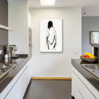 Sketched Nudes 3 by Anne Tavoletti - 24x36 acrylic wall art in a room