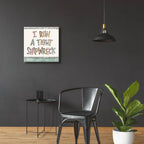 Sentiments 6 by Anne Tavoletti - 24x24 acrylic wall art in a room
