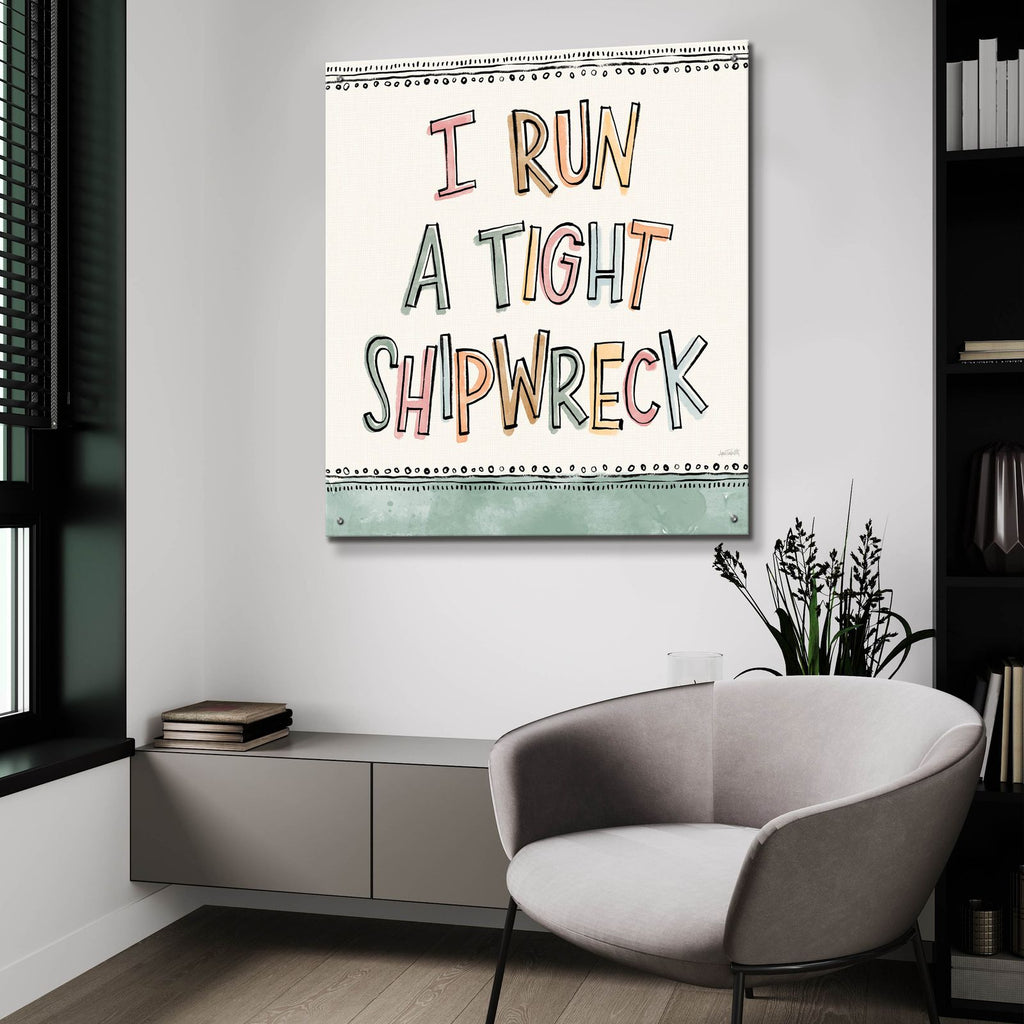 Sentiments 6 by Anne Tavoletti - 36x36 acrylic wall art in a room