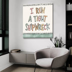 Sentiments 6 by Anne Tavoletti - 36x36 acrylic wall art in a room