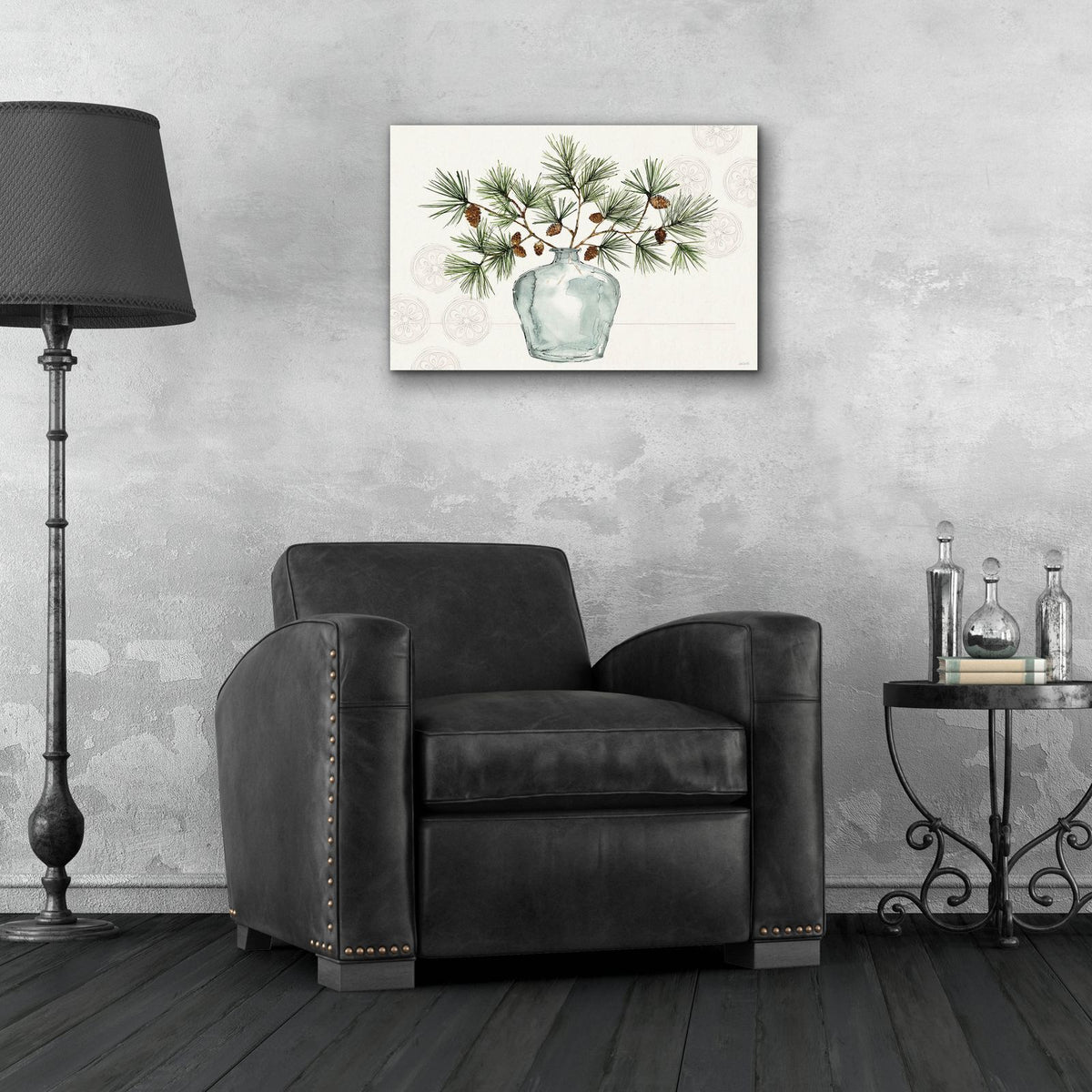 Winter Adornment 1 by Anne Tavoletti - 24x16 acrylic wall art in a room