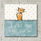 Pet Seniments 4 by Anne Tavoletti - 12x12 acrylic wall art in a room