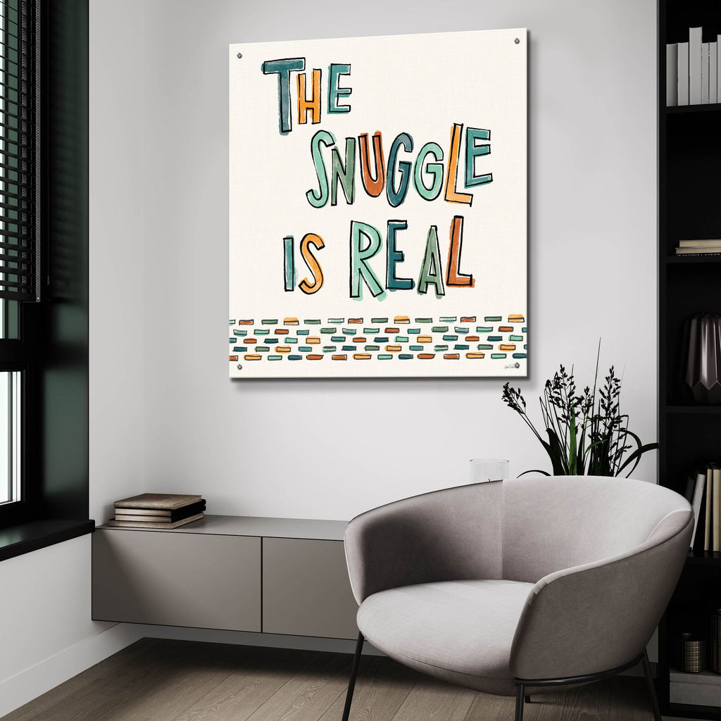 Pet Seniments 6 by Anne Tavoletti - 36x36 acrylic wall art in a room