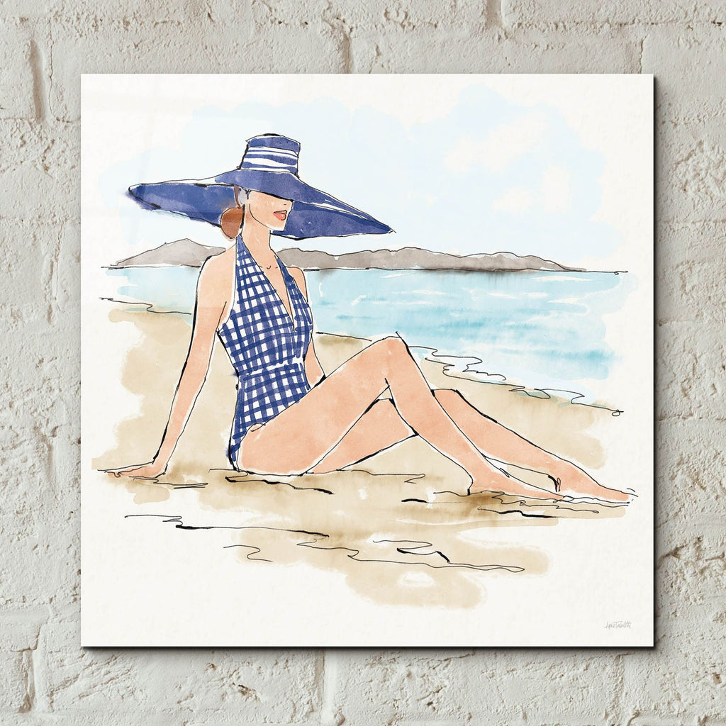 Bathing Beauties 1 by Anne Tavoletti - 12x12 acrylic wall art in a room