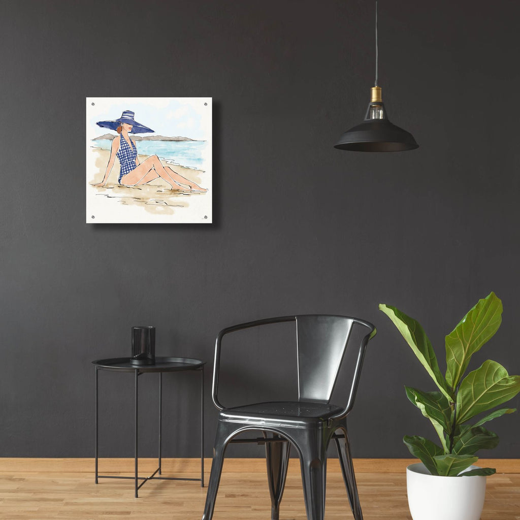 Bathing Beauties 1 by Anne Tavoletti - 24x24 acrylic wall art in a room