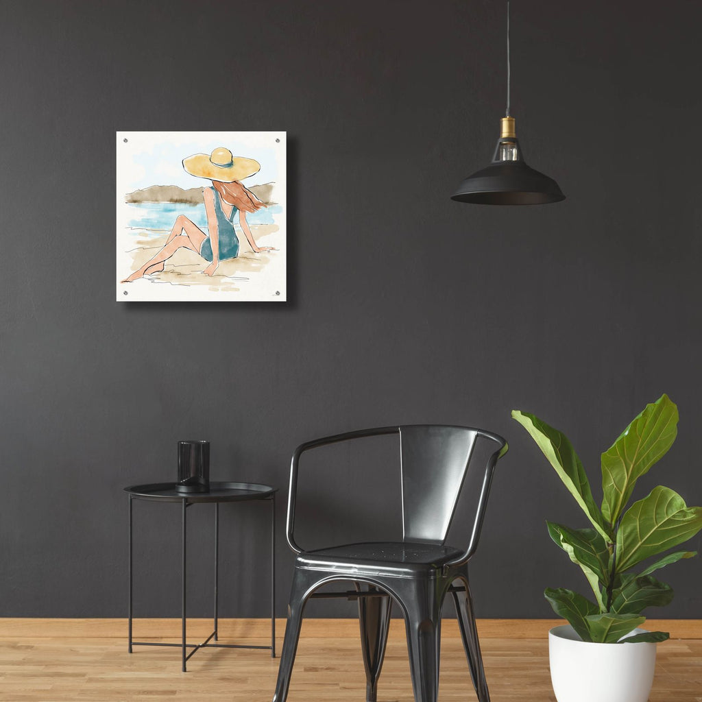 Bathing Beauties 2 by Anne Tavoletti - 24x24 acrylic wall art in a room