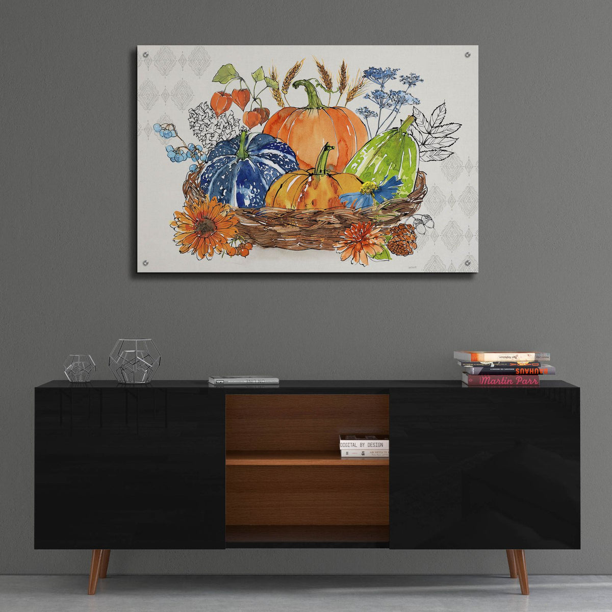 Fall Sweet Fall 1 by Anne Tavoletti - 36x24 acrylic wall art in a room