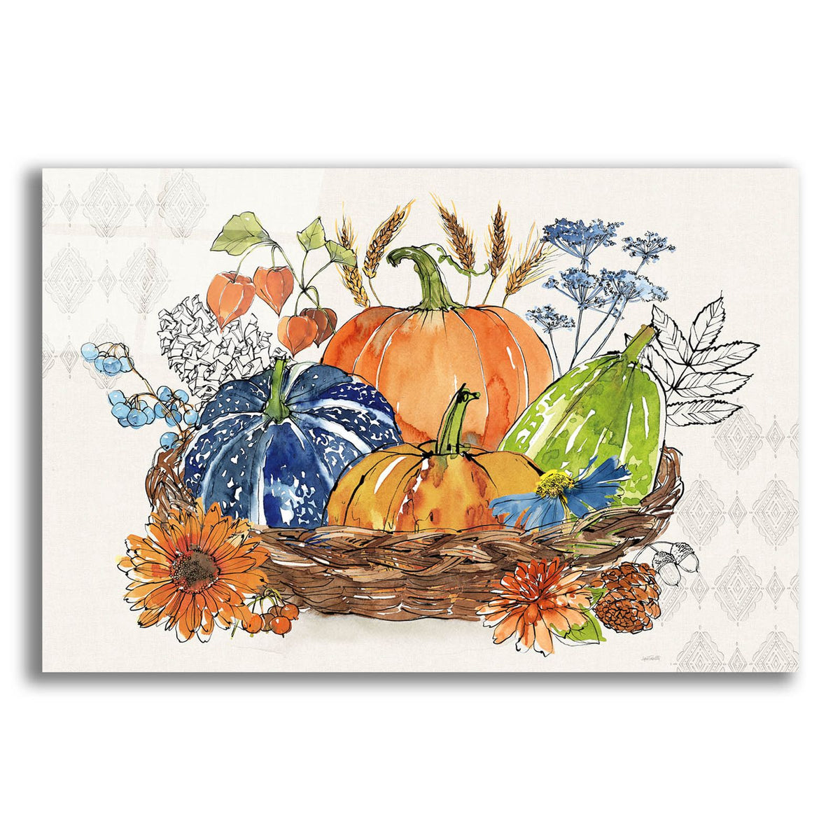 Fall Sweet Fall 1 by Anne Tavoletti acrylic glass wall art