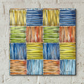 Fall Sweet Fall Pattern 7 by Anne Tavoletti - 12x12 acrylic wall art in a room