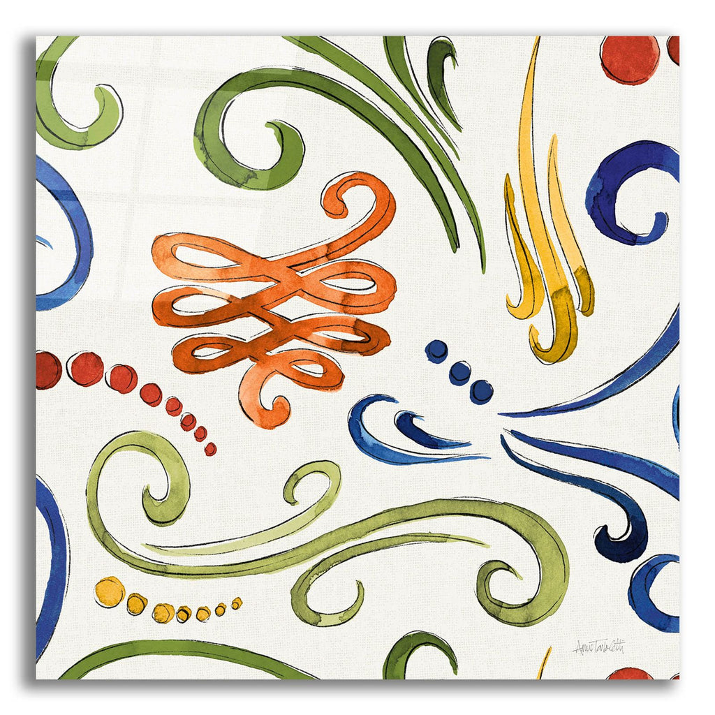 Fall Sweet Fall Pattern 8 by Anne Tavoletti acrylic glass wall art
