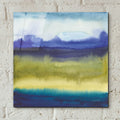 Abstract Landscape 2 by Cheryl Warrick - 12x12 acrylic wall art in a room