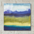 Abstract Landscape 2 by Cheryl Warrick - 12x12 acrylic wall art in a room