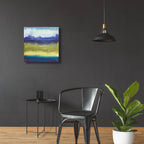 Abstract Landscape 2 by Cheryl Warrick - 24x24 acrylic wall art in a room