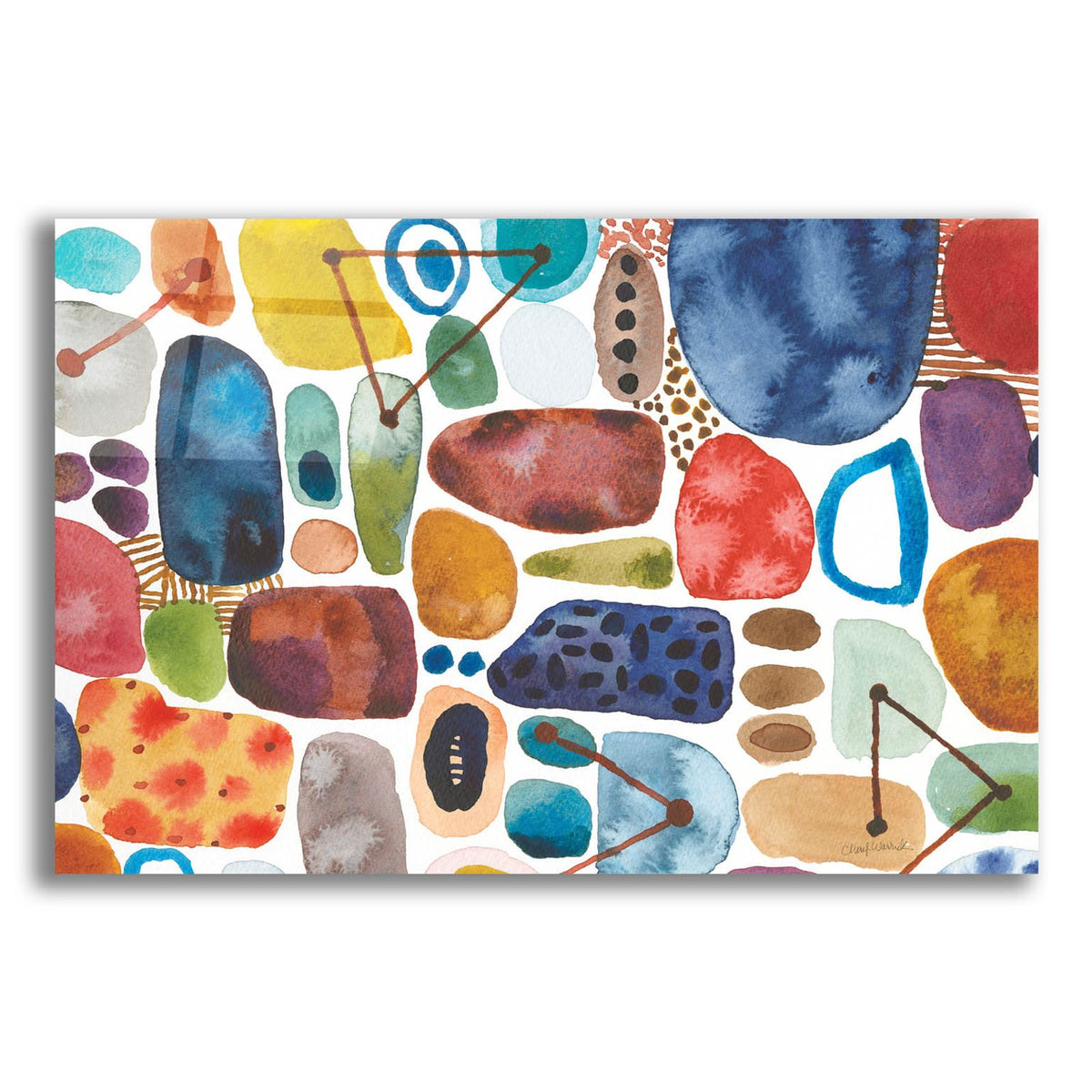 Alchemy 2 Rotated C by Cheryl Warrick acrylic glass wall art