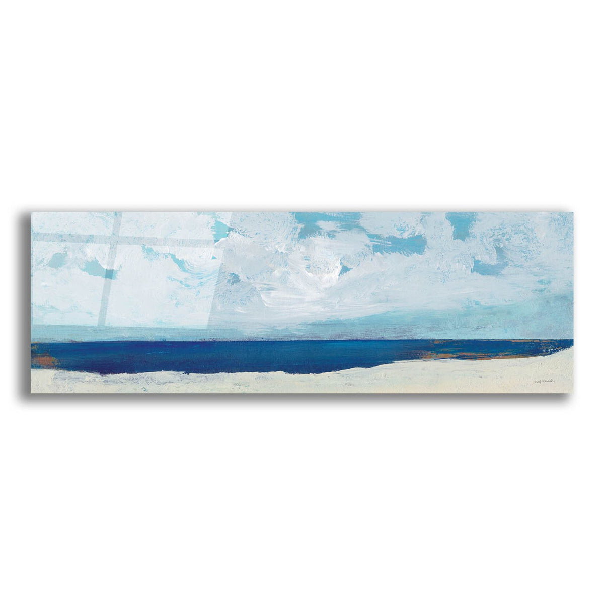 Beach 1 by Cheryl Warrick acrylic glass wall art