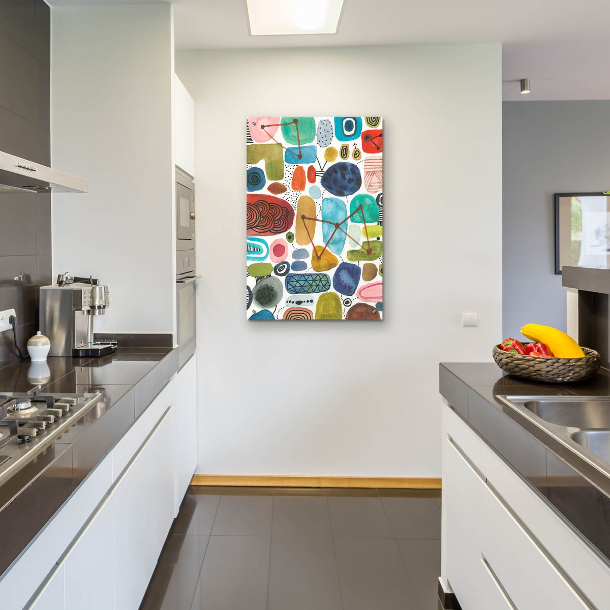 Bliss 3 by Cheryl Warrick - 24x36 acrylic wall art in a room