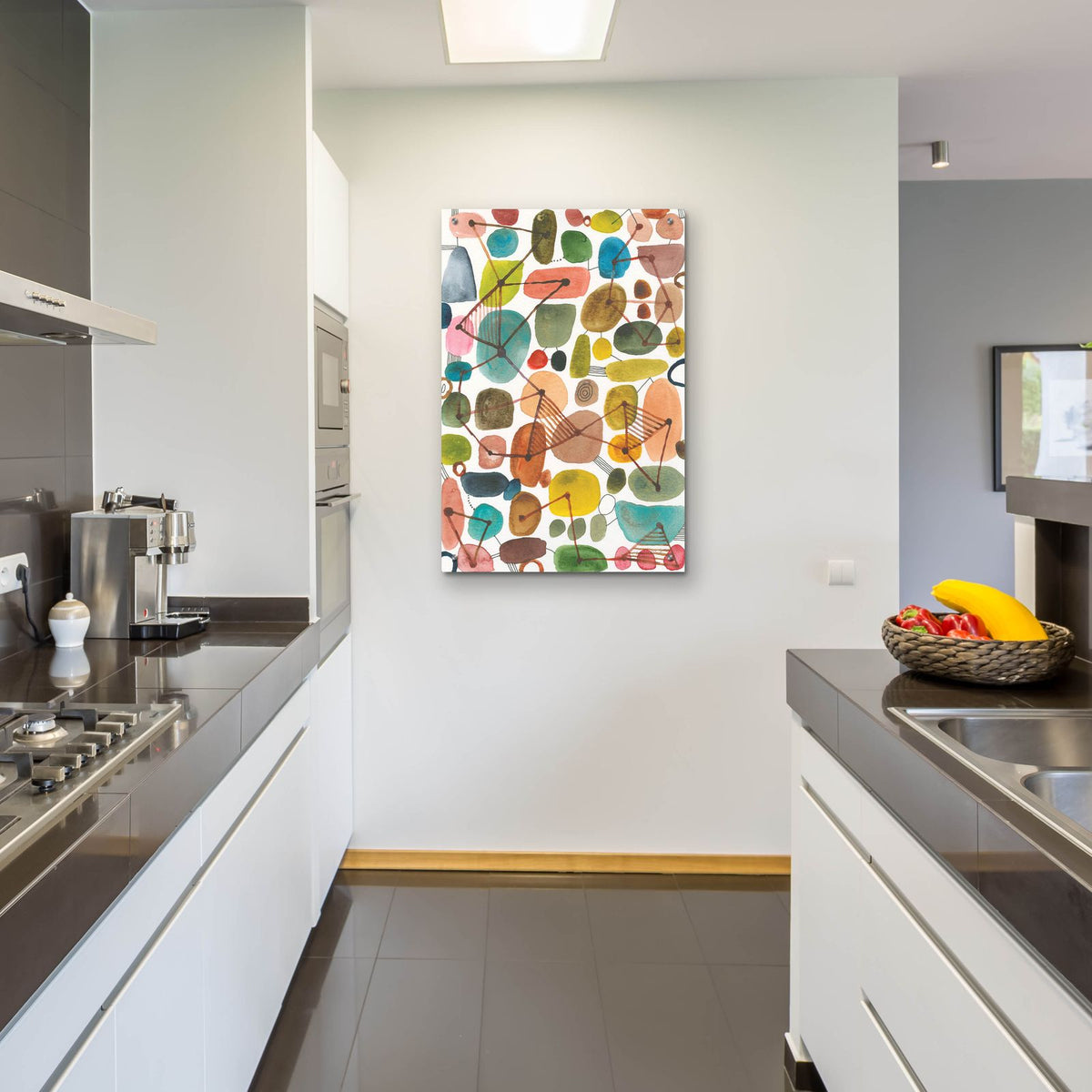 Bliss 4 by Cheryl Warrick - 24x36 acrylic wall art in a room