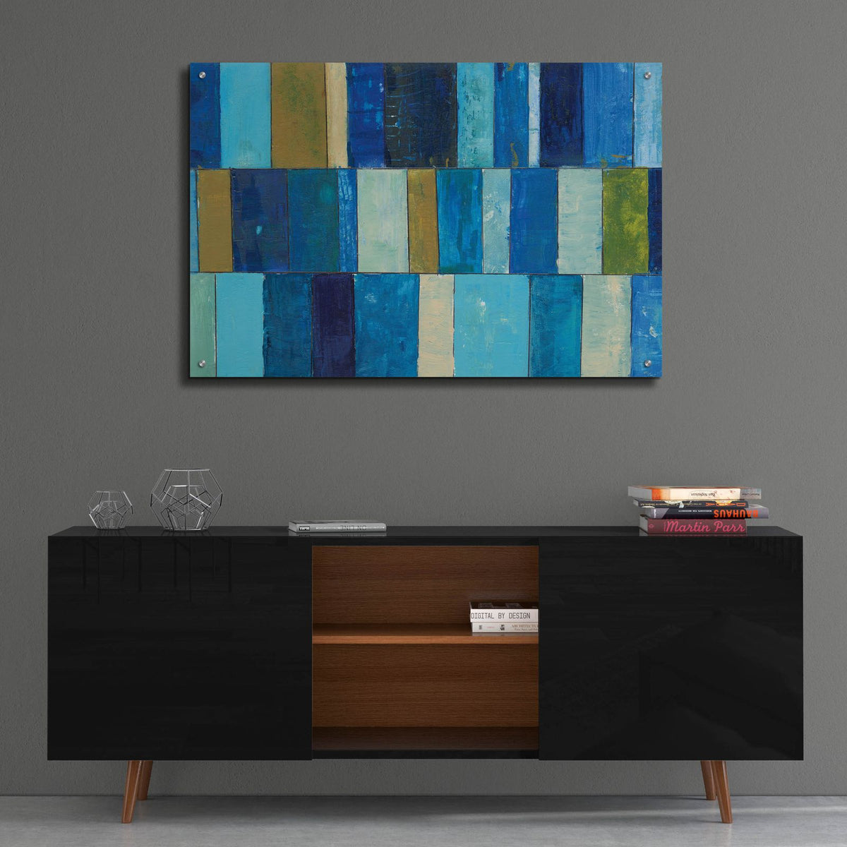 Boardwalk 2 by Cheryl Warrick - 36x24 acrylic wall art in a room