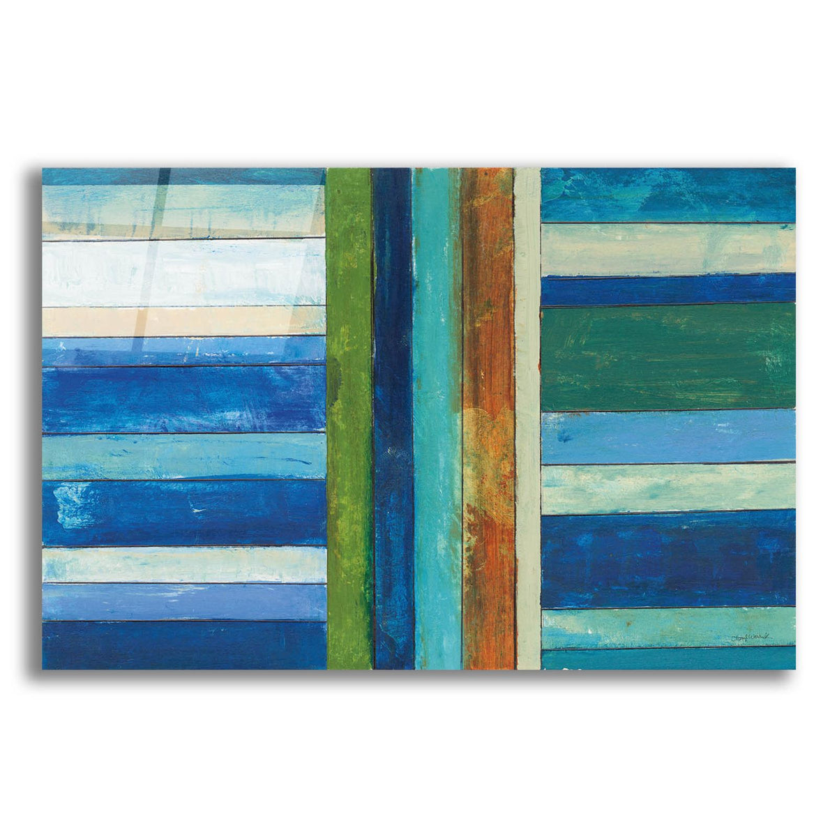 Boardwalk 3 by Cheryl Warrick acrylic glass wall art