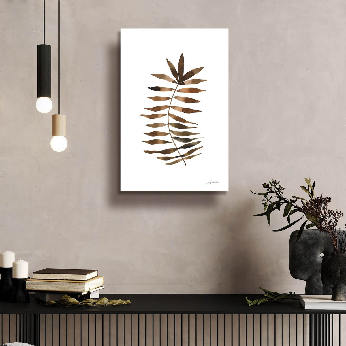 Botanique Beauty 3 by Cheryl Warrick - 16x24 acrylic wall art in a room