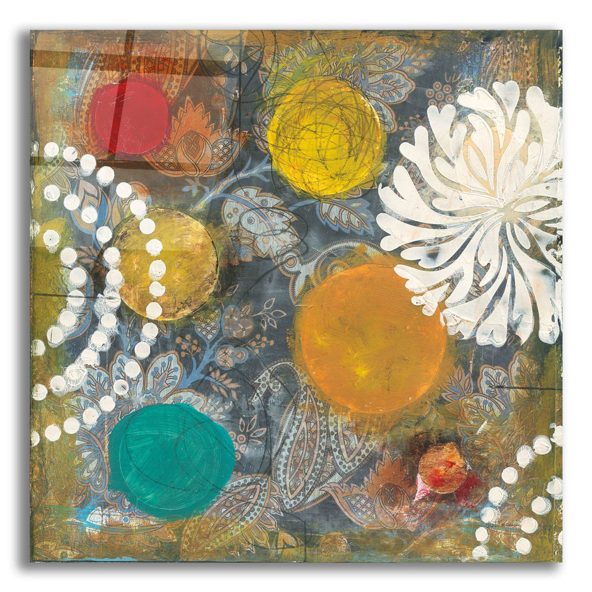 Bridge Abstract 2 by Cheryl Warrick acrylic glass wall art