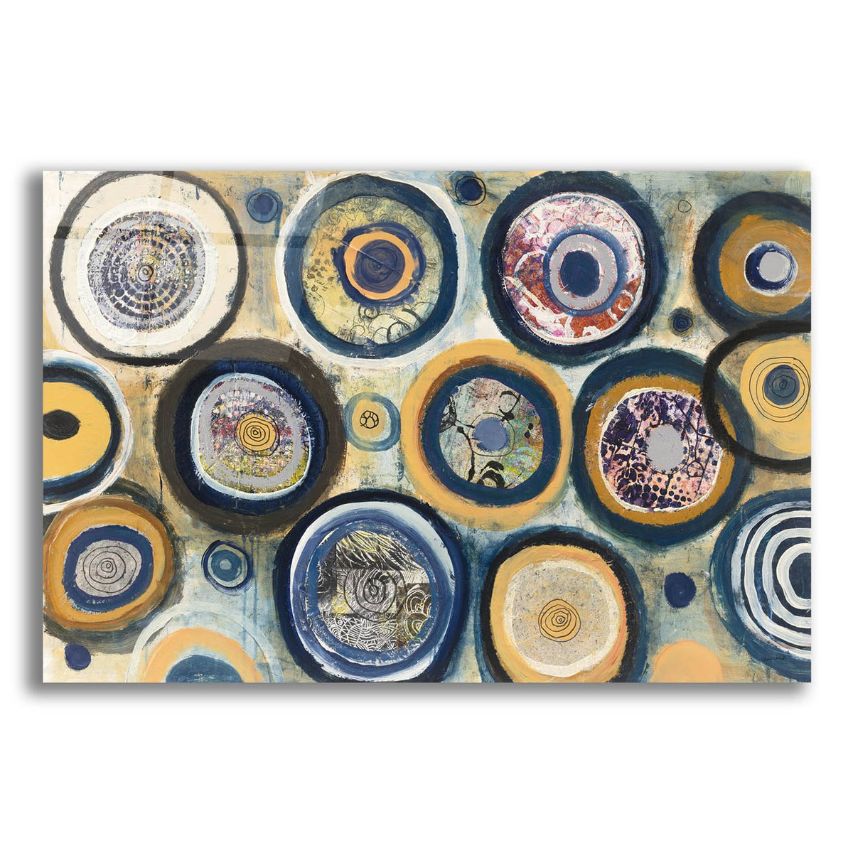 Circle Song by Cheryl Warrick acrylic glass wall art
